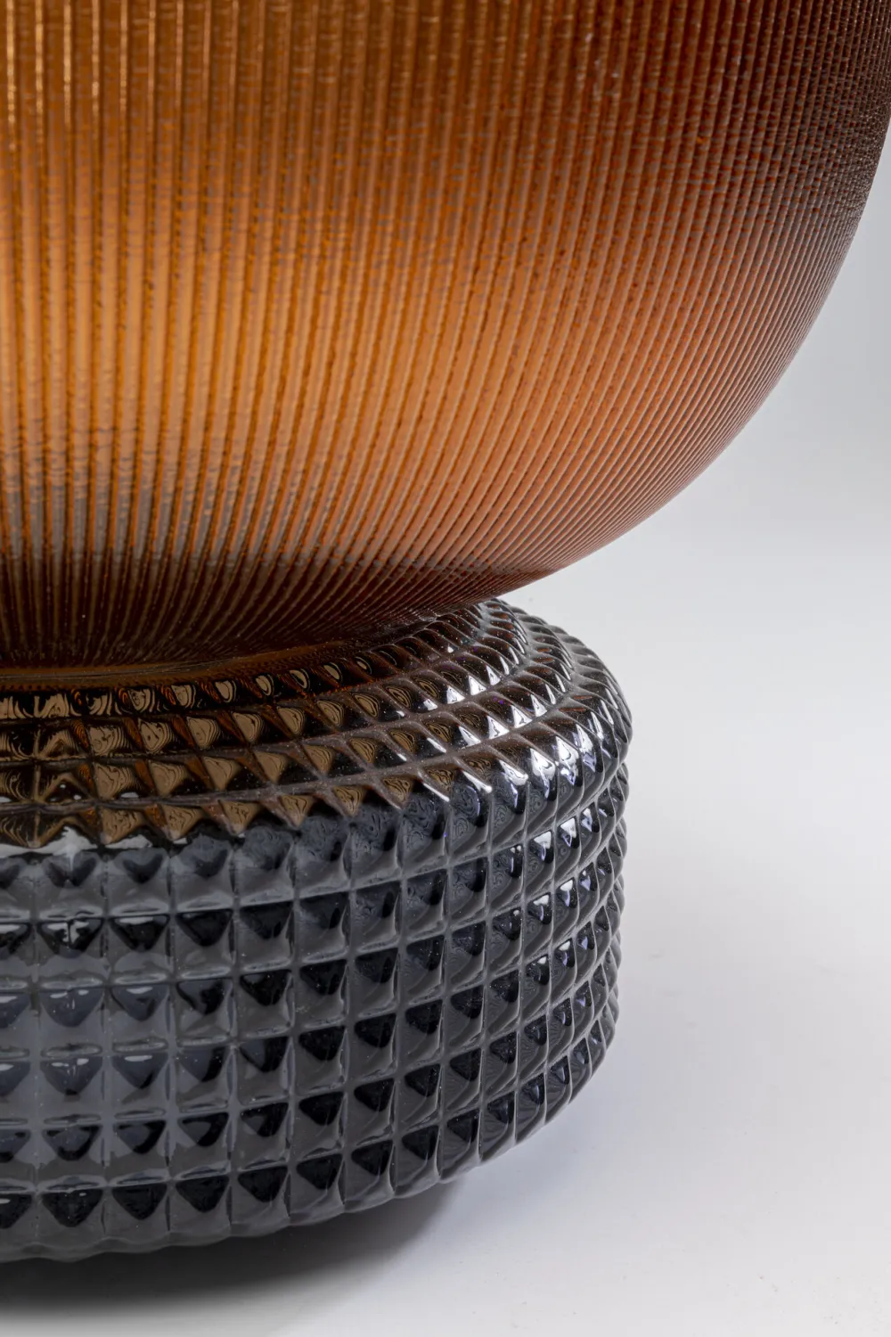 KARE Design Maljakot|Olohuone*Marvelous Duo Maljakko, Meripihka-harmaa 22cm