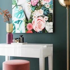 KARE Design Maljakot|Olohuone*Marvelous Duo Yellow Purple Maljakko 38cm