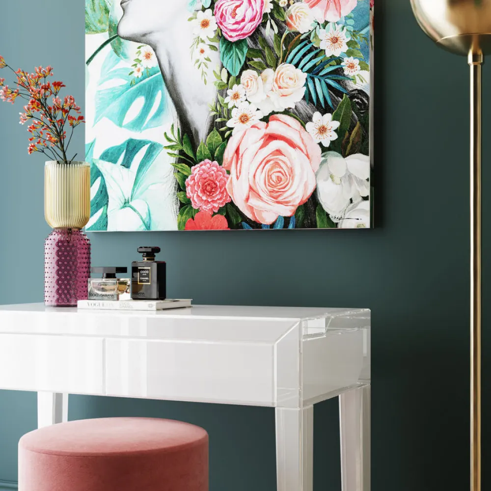 KARE Design Maljakot|Olohuone*Marvelous Duo Yellow Purple Maljakko 38cm