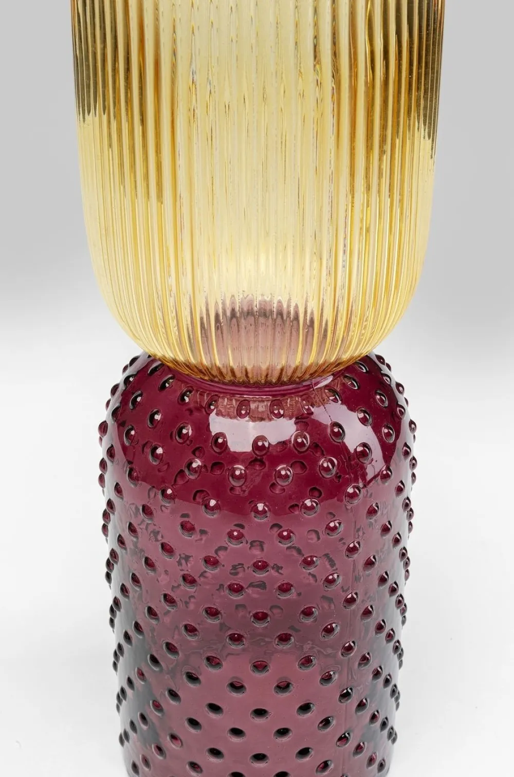 KARE Design Maljakot|Olohuone*Marvelous Duo Yellow Purple Maljakko 38cm