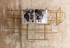 KARE Design Sohvapöydät*Meander Sohvapöytä, Kulta 140x80cm