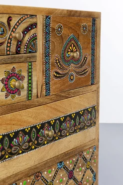 KARE Design Senkit|Olohuone*Menorca Lipasto Massiivi Mangopuu 115x80cm