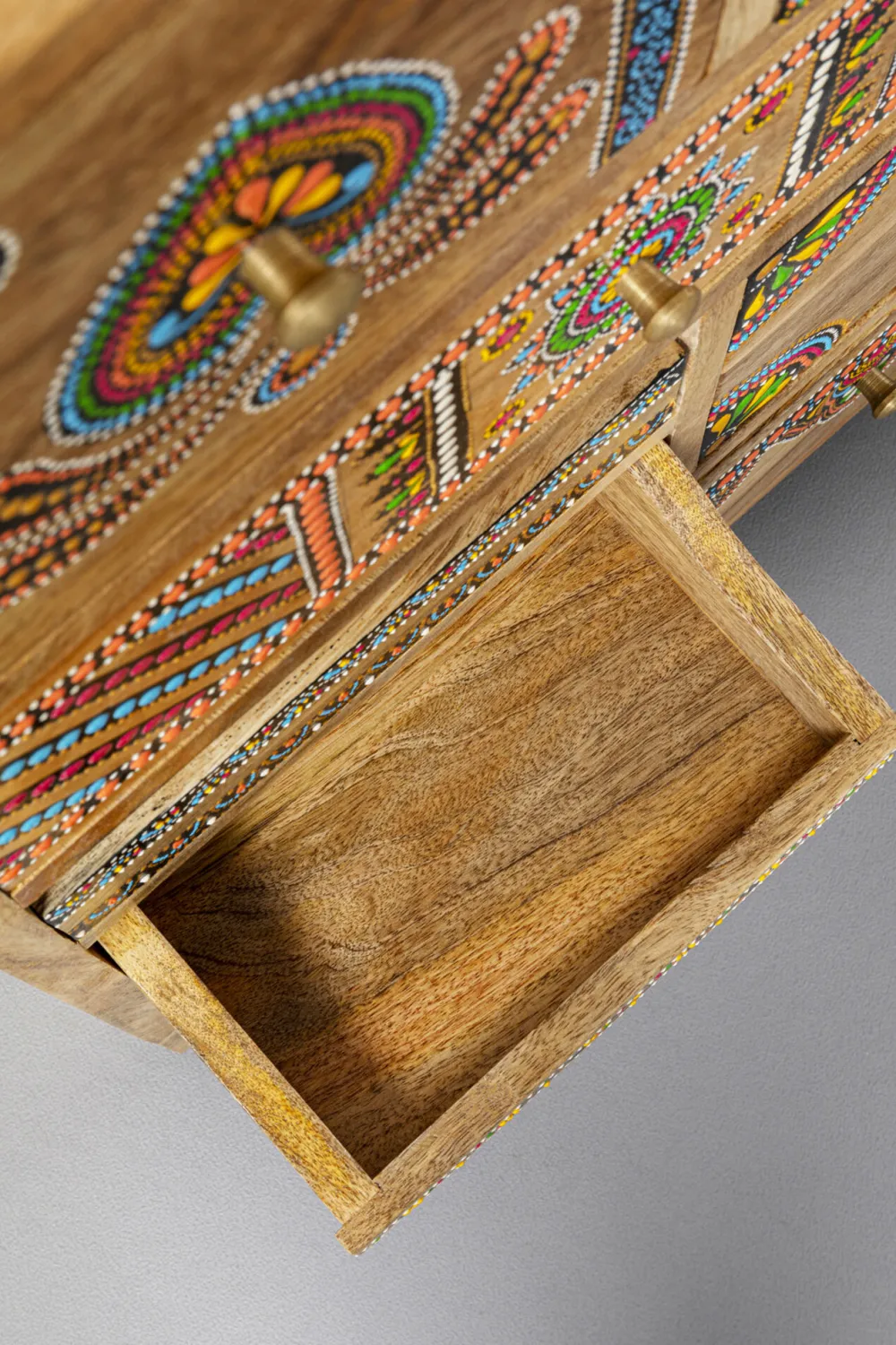 KARE Design Senkit|Olohuone*Menorca Lipasto Massiivi Mangopuu 115x80cm