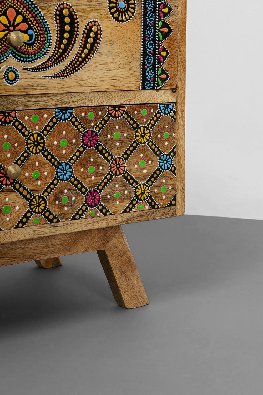 KARE Design Yöpöydät*Menorca Yöpöytä Massivi Mangopuu 50x46cm