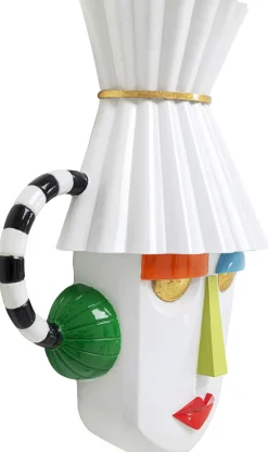 KARE Design Seinäkoristeet*Mesquerade Seinäkoriste, Valkoinen 37x41cm