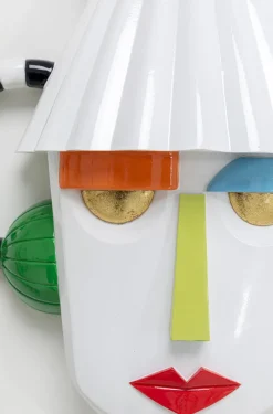 KARE Design Seinäkoristeet*Mesquerade Seinäkoriste, Valkoinen 37x41cm