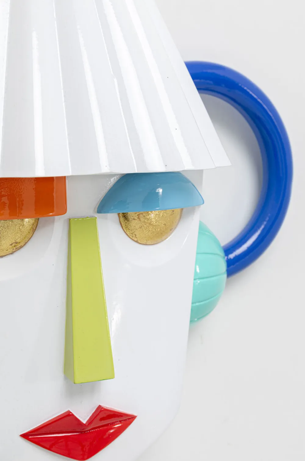 KARE Design Seinäkoristeet*Mesquerade Seinäkoriste, Valkoinen 37x41cm