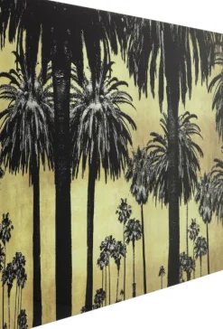 KARE Design Taulut*Metallic Palms Palmut Lasitaulu 180x120cm