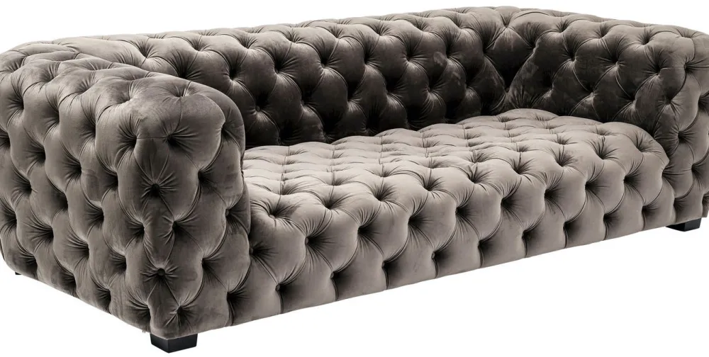 KARE Design Sohvat*Metropol Sohva 3-istuttava, Harmaa 238cm