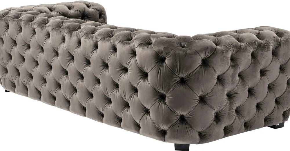 KARE Design Sohvat*Metropol Sohva 3-istuttava, Harmaa 238cm