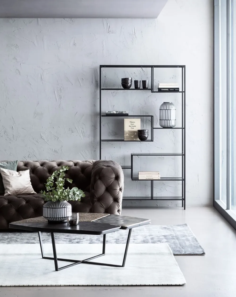 KARE Design Sohvat*Metropol Sohva 3-istuttava, Harmaa 238cm