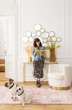 KARE Design Konsolipöydät Ja Sivupöydät*Miami Loft Konsolipöytä, Kulta 120cm