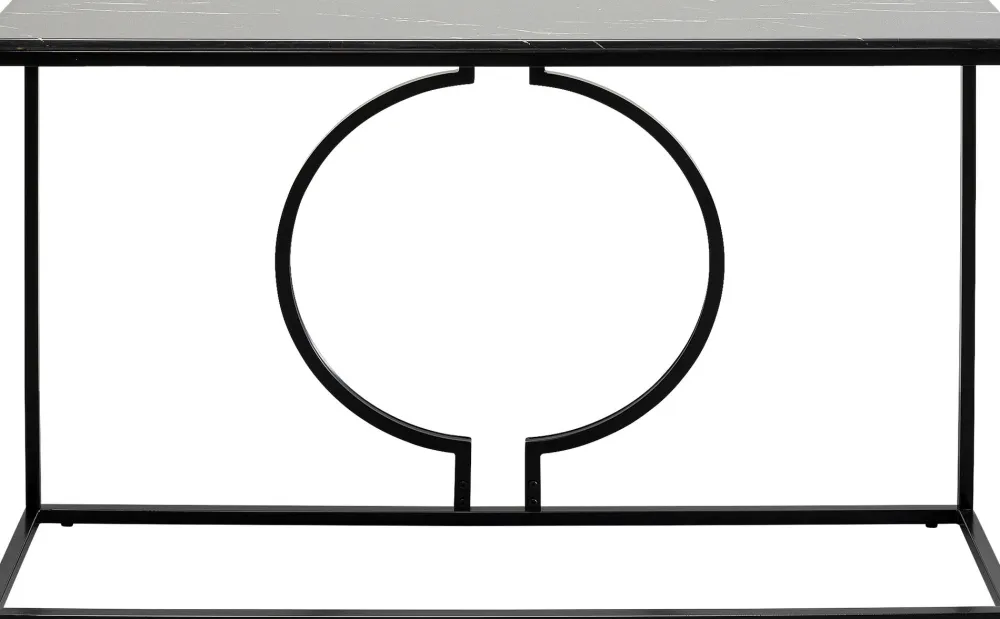 KARE Design Konsolipöydät Ja Sivupöydät*Miami Loft Konsolipöytä, Musta 120x75cm