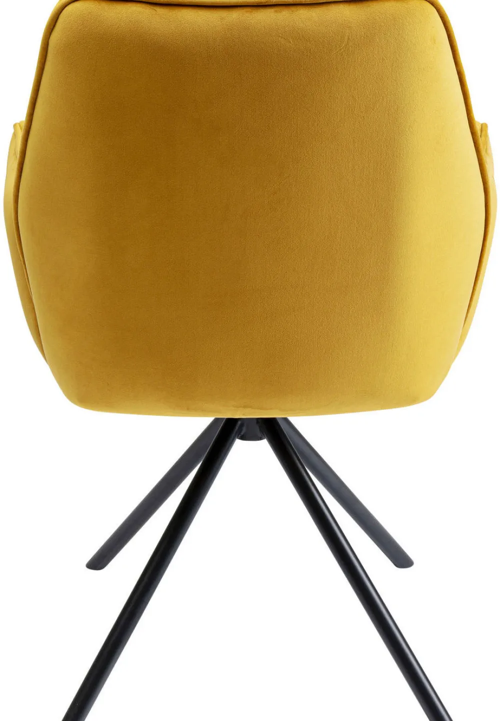 KARE Design Tuolit*Mila Tuoli Käsinojilla, Keltainen