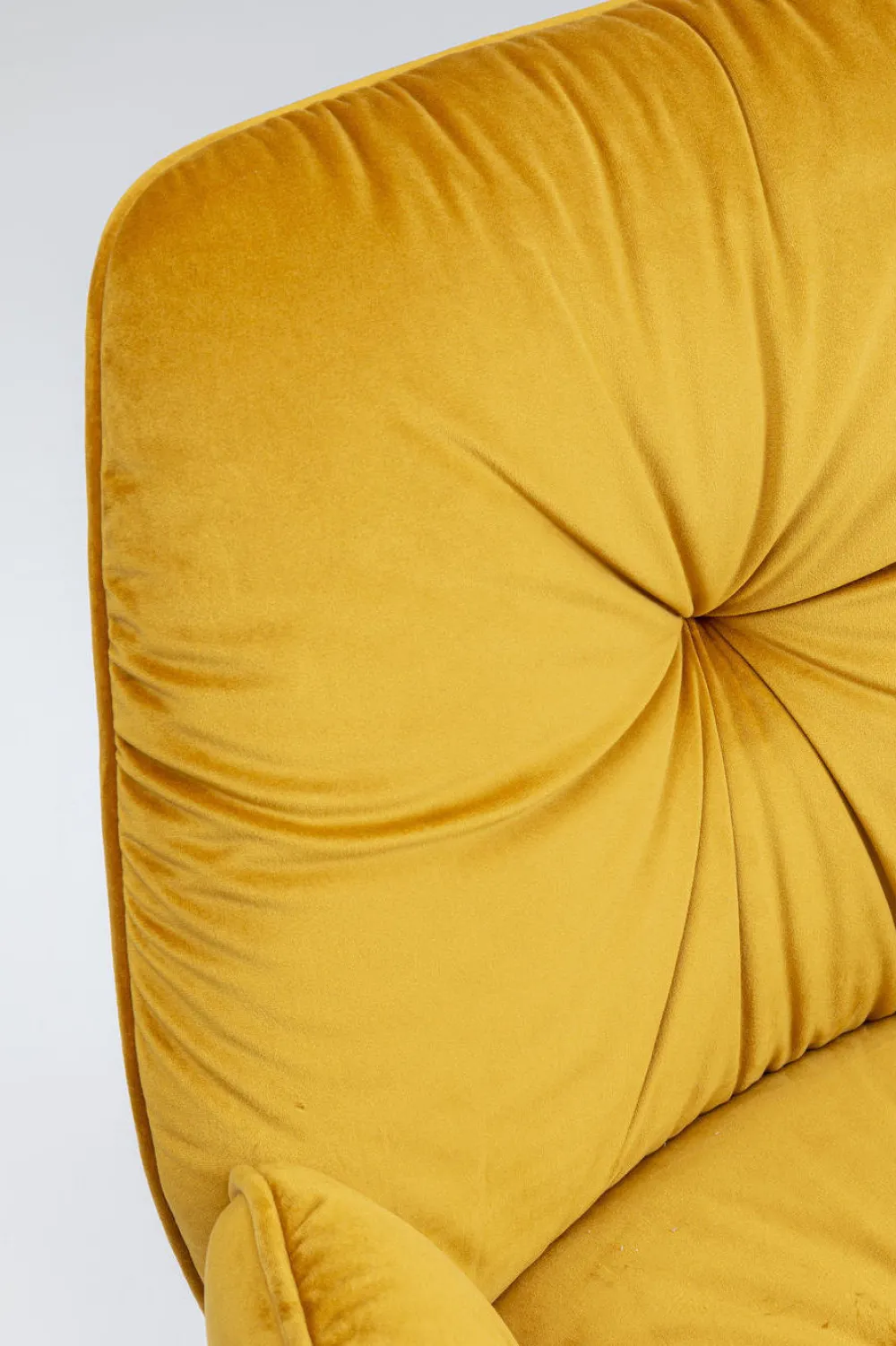 KARE Design Tuolit*Mila Tuoli Käsinojilla, Keltainen