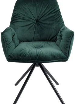 KARE Design Tuolit*Mila Tuoli Käsinojilla Vihreä