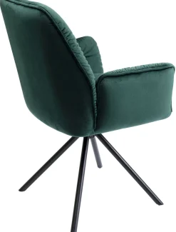 KARE Design Tuolit*Mila Tuoli Käsinojilla Vihreä