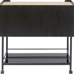 KARE Design Baarit*Milano Baarivaunu, Tarjoiluvaunu 93x96cm