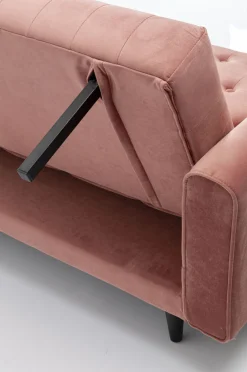 KARE Design Sohvat*Milchbar Mauve Vuodesohva 219cm