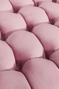 KARE Design Sohvat*Milchbar Sohva 3-istuttava, Samettia, Mauve