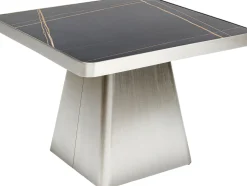 KARE Design Sohvapöydät*Miler Sivupöytä, Hopea R 60x60cm