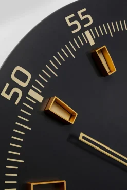 KARE Design Kellot*Milk Bar Seinäkello Musta Ø60cm