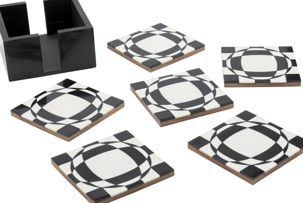 KARE Design Keittiö Ja Astiat*Miracle Lasinaluset (6/Setti)