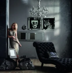 KARE Design Taulut*Mirror Leopard Kehystetty Taulu 80x80cm