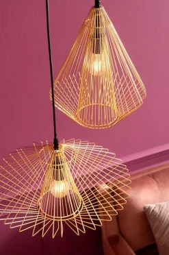 KARE Design Riippuvalaisimet*Modo Wire Riippuvalaisin Kulta