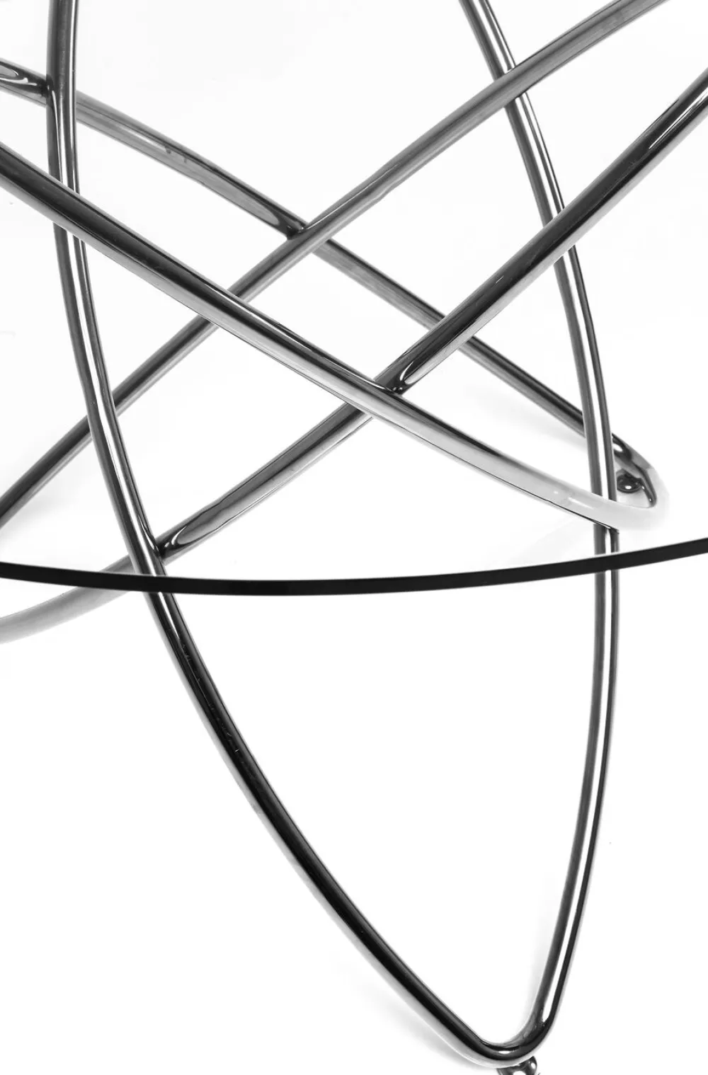 KARE Design Pöydät*Molekular Pöytä, Hopea Ø120cm