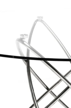 KARE Design Pöydät*Molekular Pöytä, Hopea Ø120cm