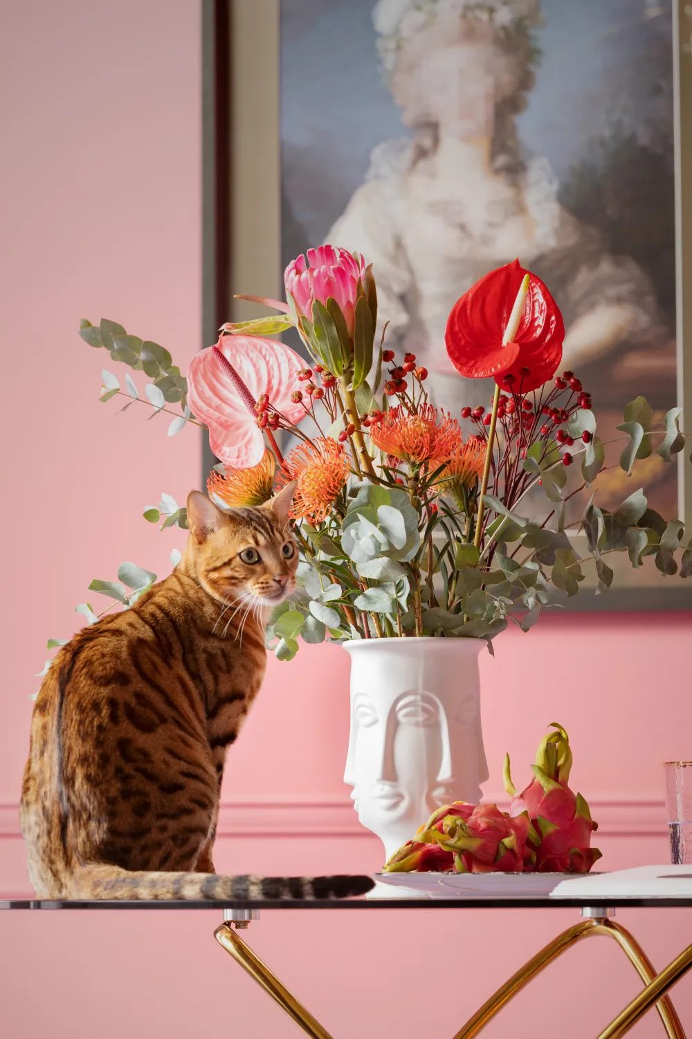 KARE Design Pöydät*Molekular Pöytä, Kulta Ø120cm