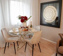 KARE Design Pöydät*Molekular Pöytä, Kulta Ø120cm