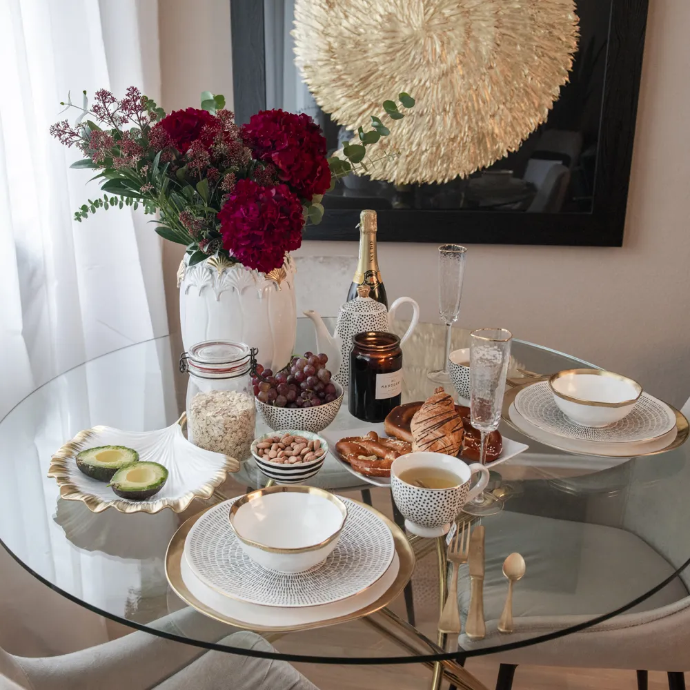 KARE Design Pöydät*Molekular Pöytä, Kulta Ø120cm