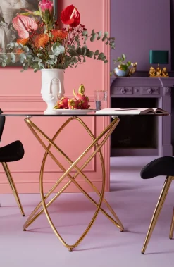 KARE Design Pöydät*Molekular Pöytä, Kulta Ø120cm