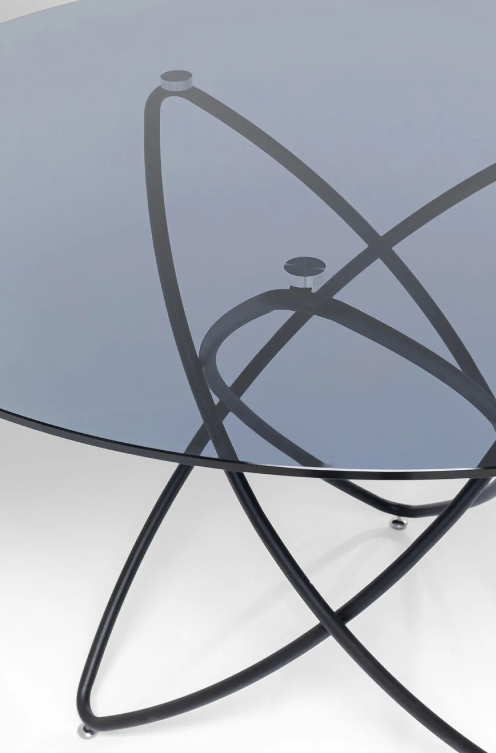 KARE Design Pöydät*Molekular Pöytä, Musta Ø120cm