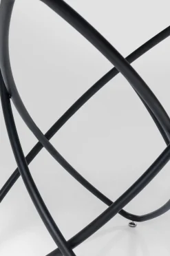 KARE Design Pöydät*Molekular Pöytä, Musta Ø120cm