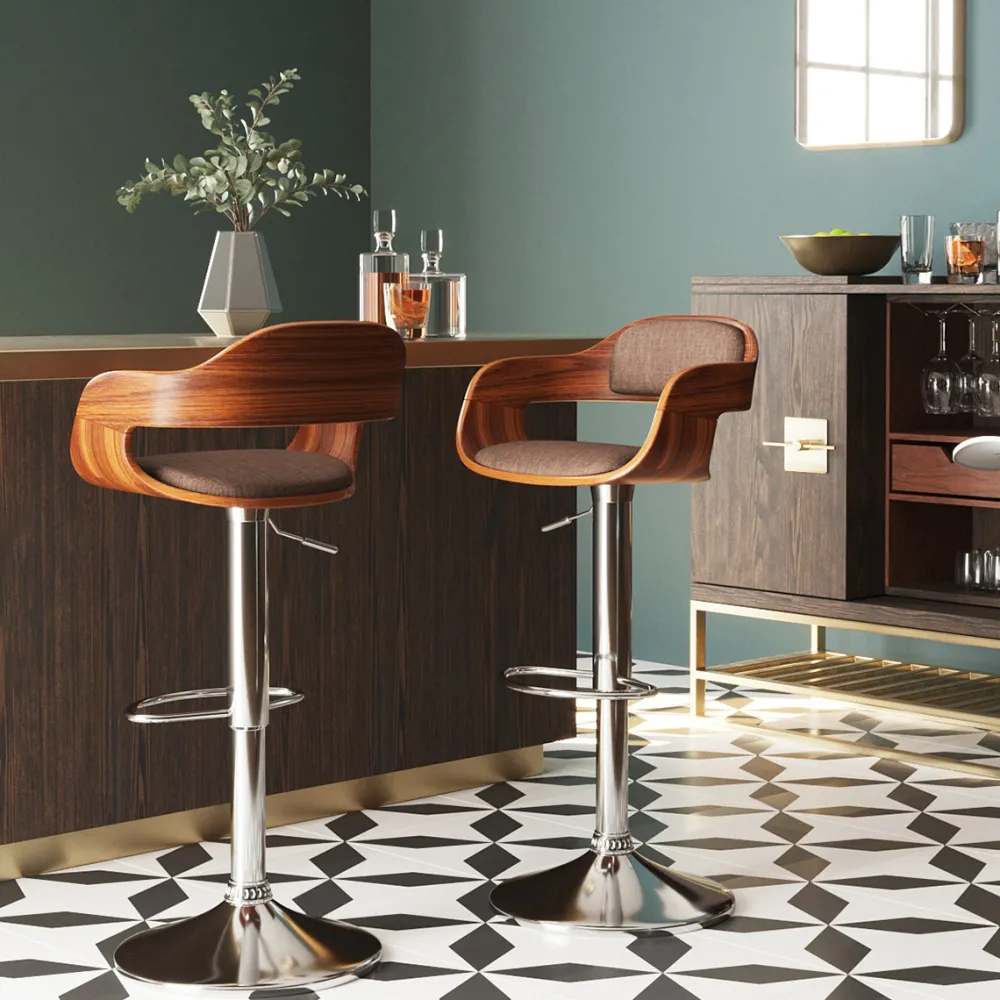KARE Design Baarituolit*Monaco Schoko Baarituoli