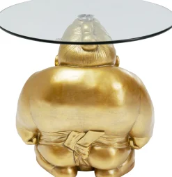 KARE Design Sohvapöydät*Monk Gold Munkki Sivupöytä, Kulta Ø54cm