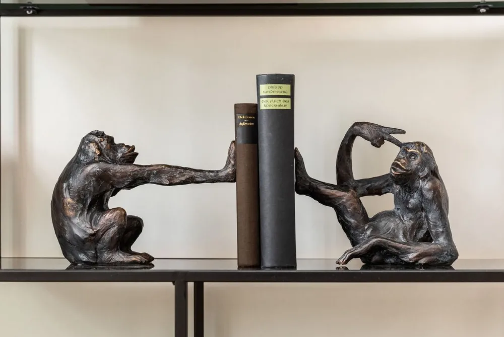 KARE Design Kirjatuet*Monkey Apina Kirjatuet (2/Setti)