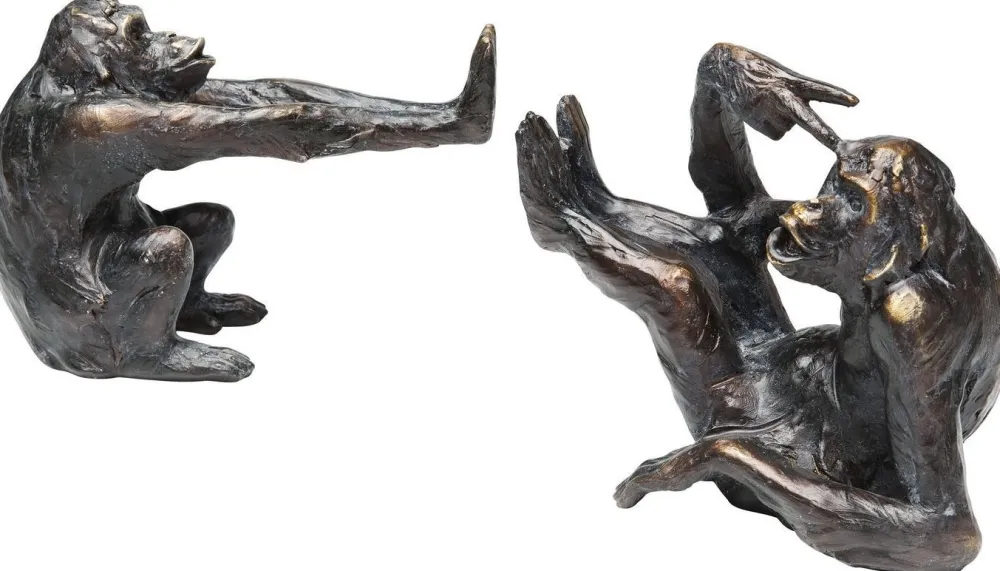 KARE Design Kirjatuet*Monkey Apina Kirjatuet (2/Setti)