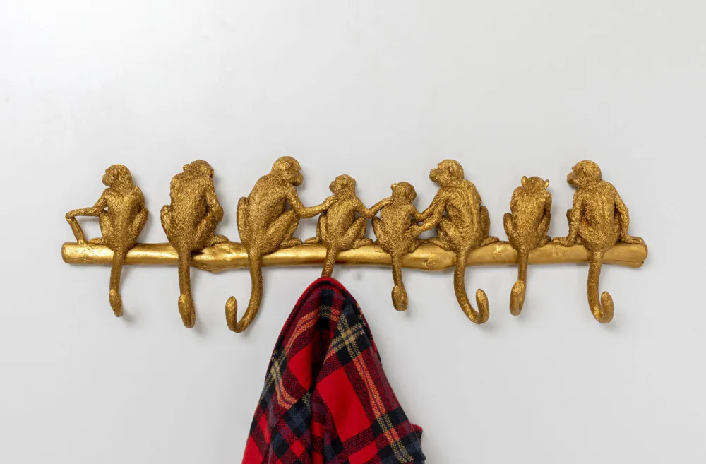 KARE Design Seinänaulakot*Monkey Hook Seinänaulakko 70cm