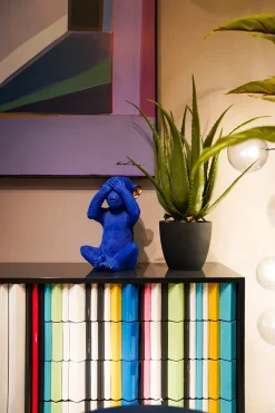 KARE Design Säästölippaat*Monkey Mizaru Apina Säästölipas, Sininen