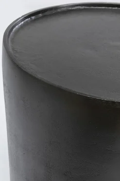 KARE Design Sohvapöydät*Montagna Pyöreä Sivupöytä Musta Ø39cm