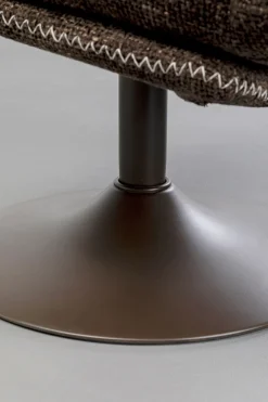 KARE Design Nojatuolit*Montreal Kääntyvä Nojatuoli + Rahi Ruskea