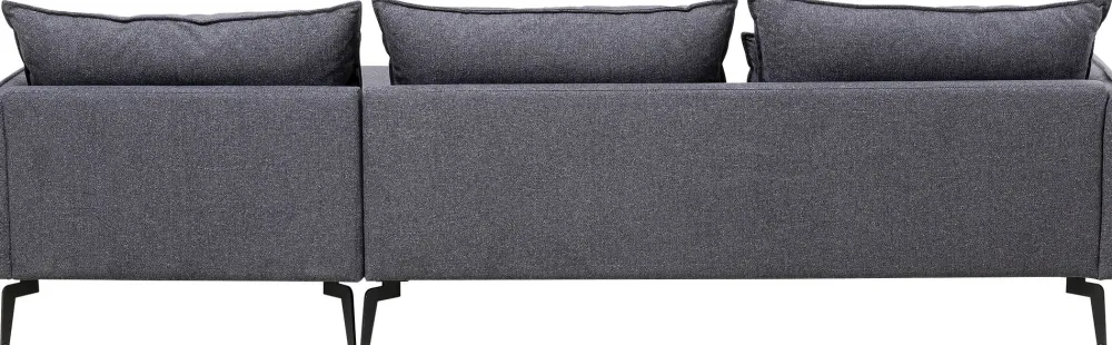 KARE Design Olohuone|Kulmasohvat*Monza Kulmasohva, Harmaa, Oikea 296cm