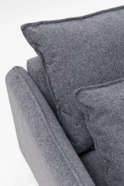 KARE Design Olohuone|Kulmasohvat*Monza Kulmasohva, Harmaa, Oikea 296cm