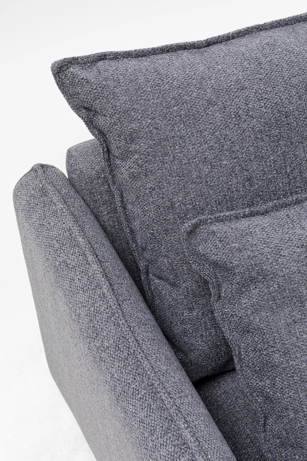 KARE Design Olohuone|Kulmasohvat*Monza Kulmasohva, Harmaa, Oikea 296cm