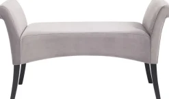 KARE Design Penkit*Motley Velvet Penkki, Hopeanharmaa