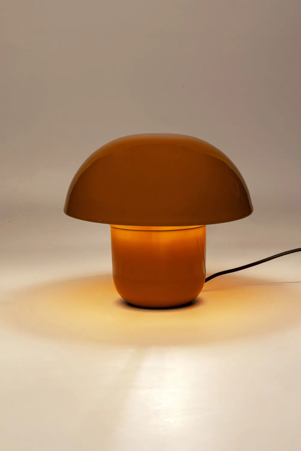 KARE Design Pöytävalaisimet*Mushroom Pöytävalaisin Keltainen 27cm